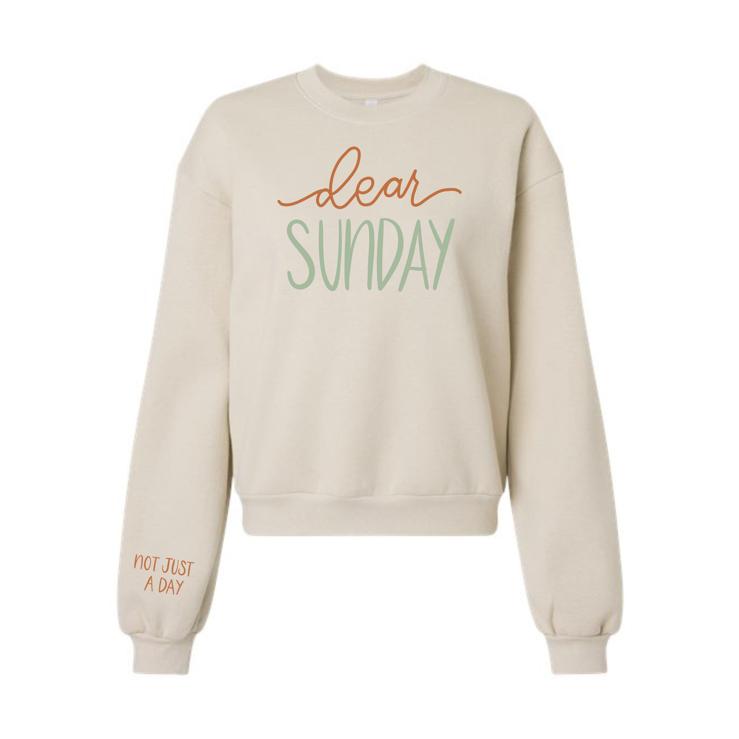 The Dear Sunday Signature Sweater – “Not Just a Day” Edition