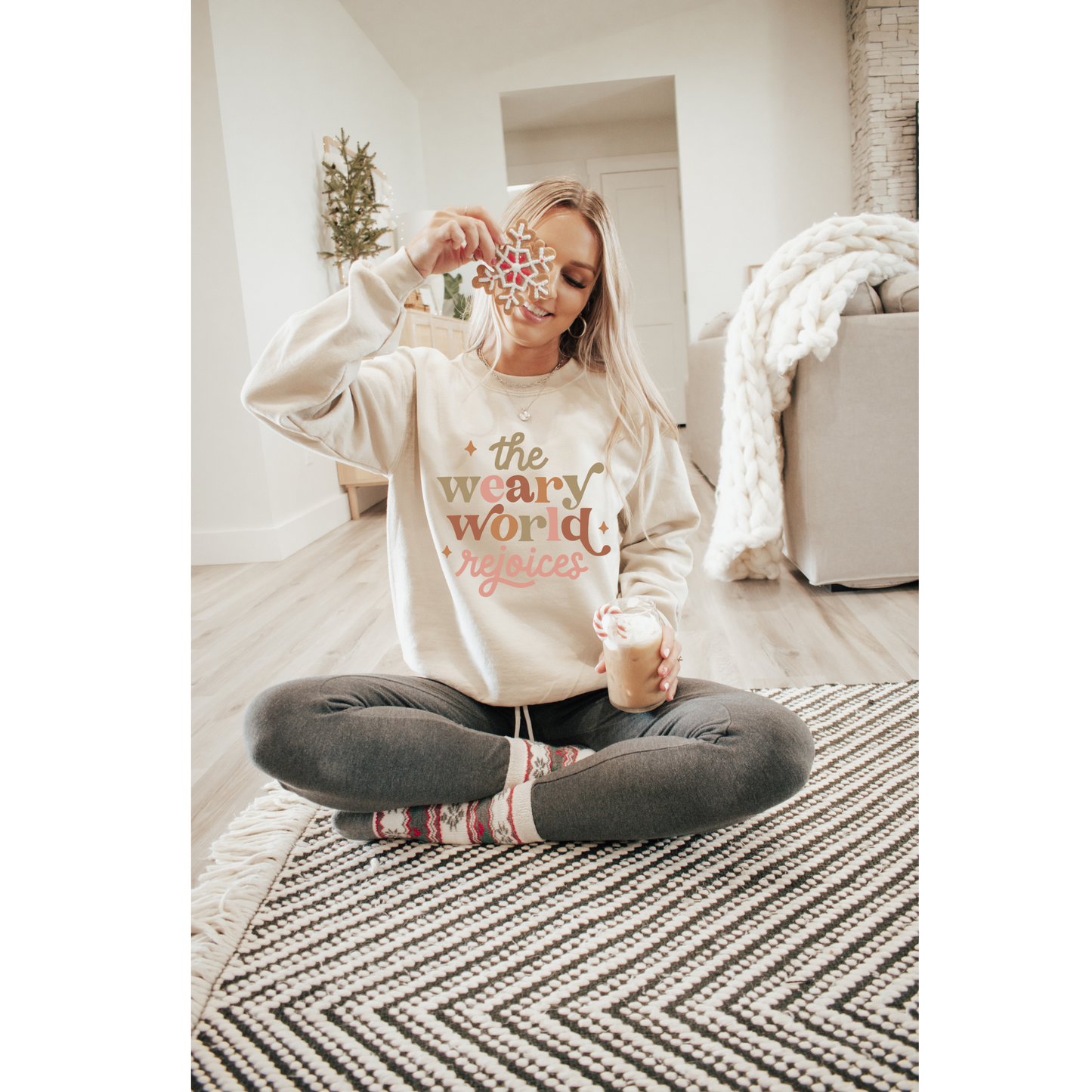 The Weary World Rejoices Sweater