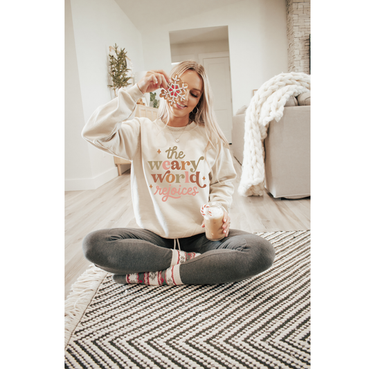 The Weary World Rejoices Sweater