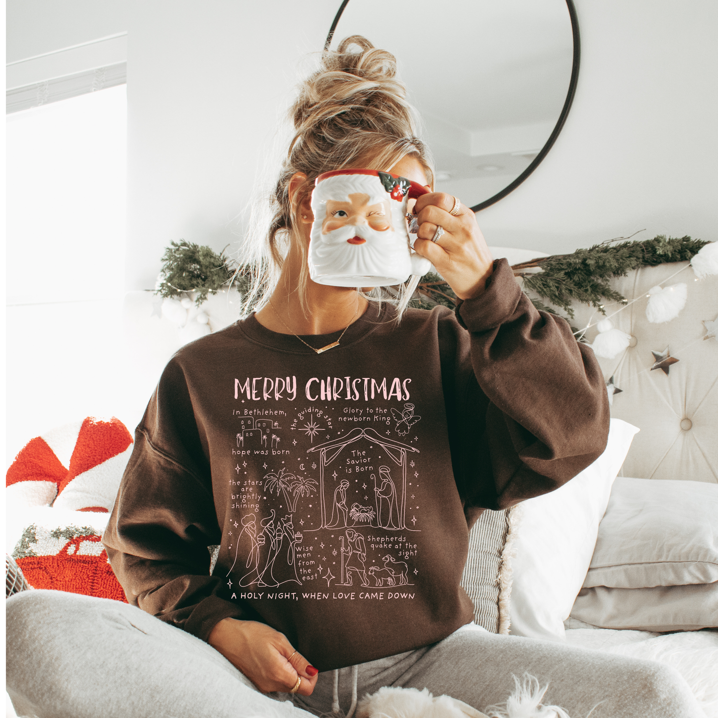 The Holy Night Nativity Sweater