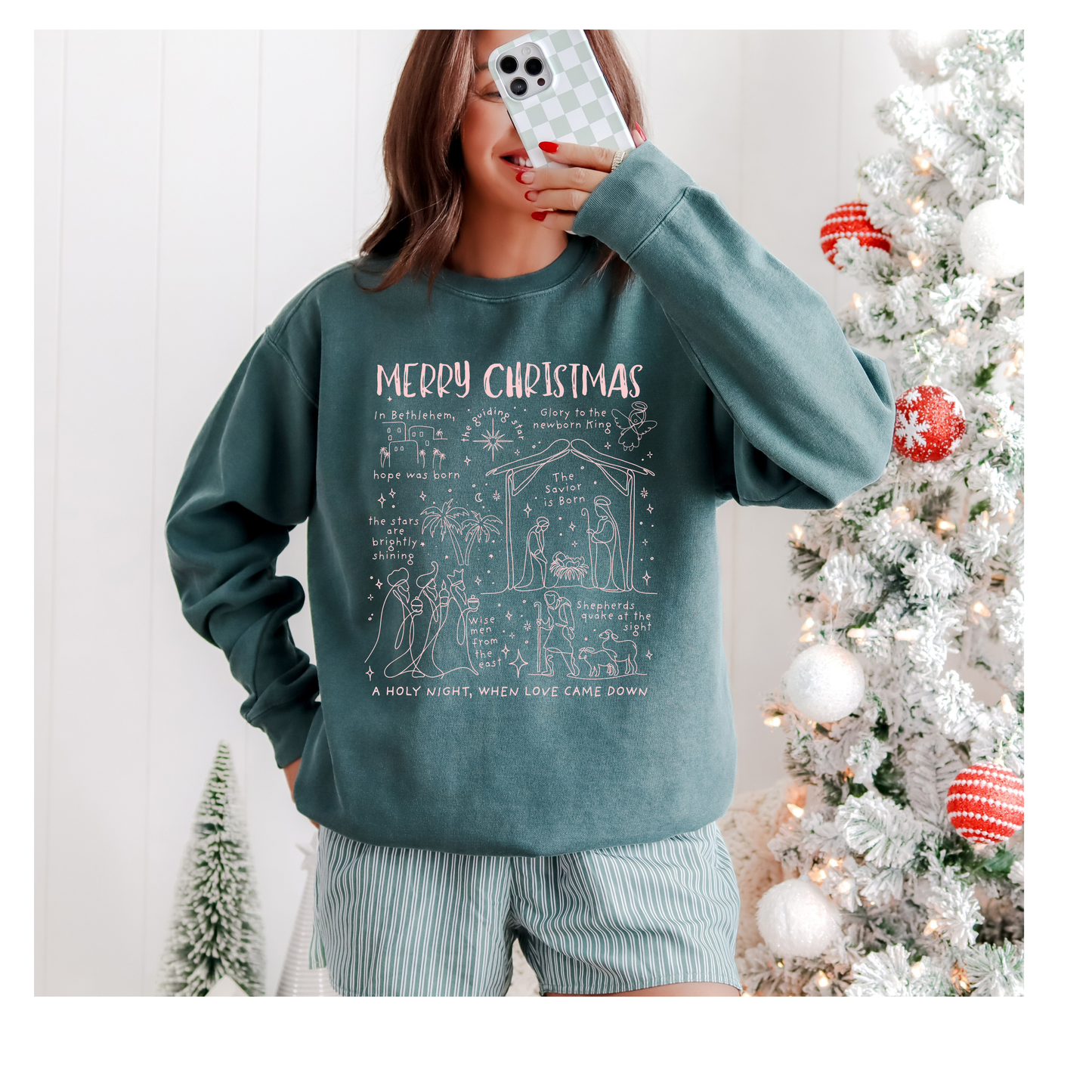 The Holy Night Nativity Sweater
